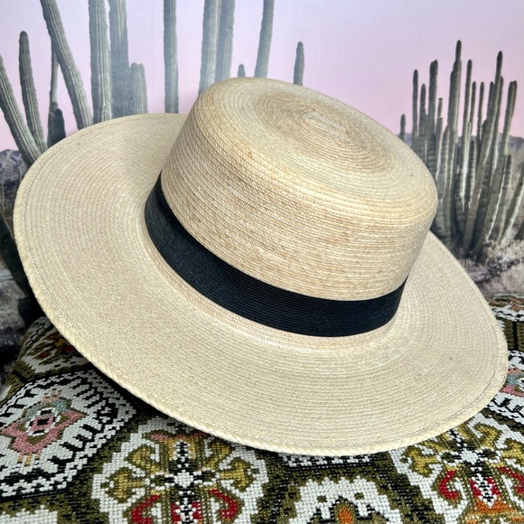 Vintage Accessories - Vintage Straw Hat
